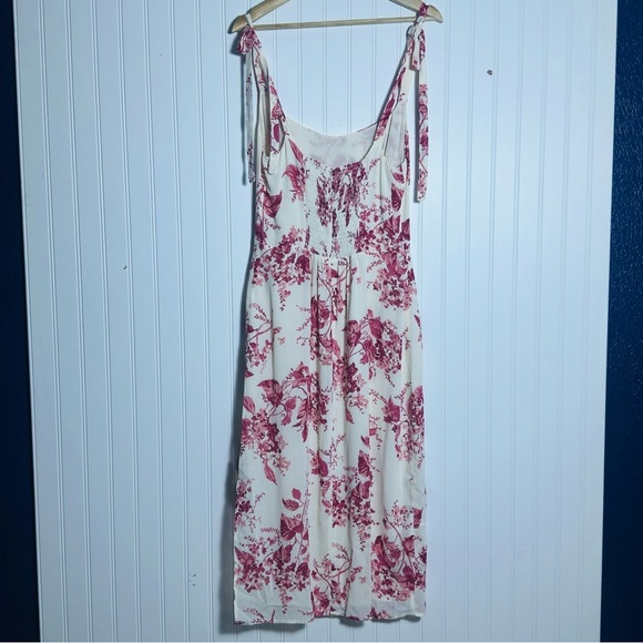 NWT Reformation Besse Midi Floral Dress Sz 8 Paris Pink Floral Wedding Feminine - Picture 5 of 16